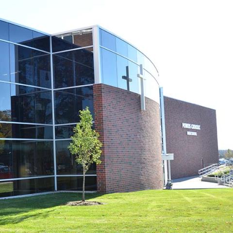 Powers Catholic High School Building Photo